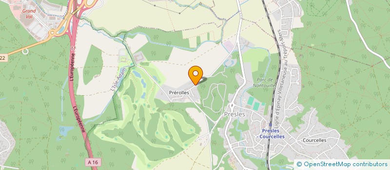 localisation de l'entreprise AVENIR  PRESLES