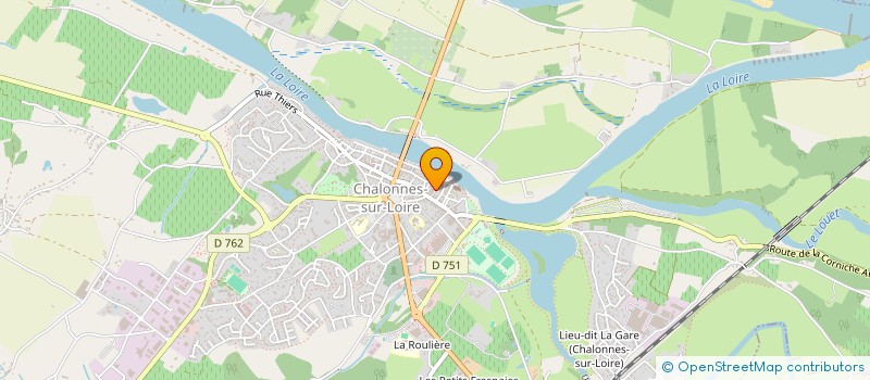 localisation de l'entreprise AVENIR A BATIR à CHALONNES-SUR-LOIRE