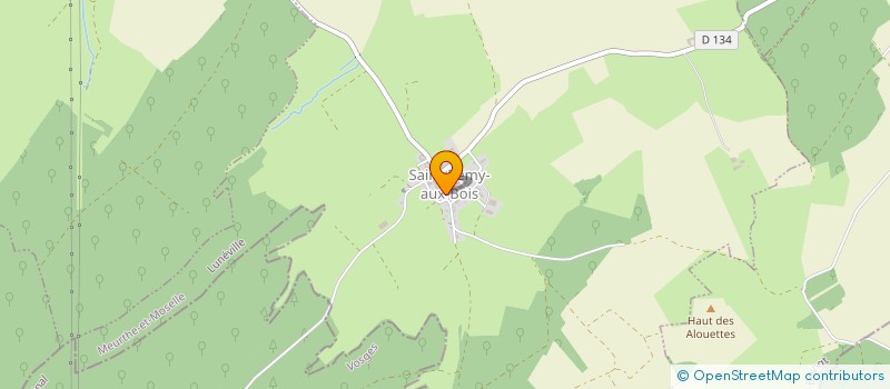 localisation de l'entreprise AVENIR ADRELO  SAINT-REMY-AUX-BOIS