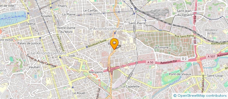 localisation de l'entreprise AVENIR ALUMINIUM à MARSEILLE