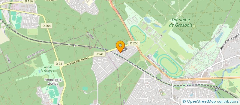 localisation de l'entreprise AVENIR AMBULANCES  VILLECRESNES