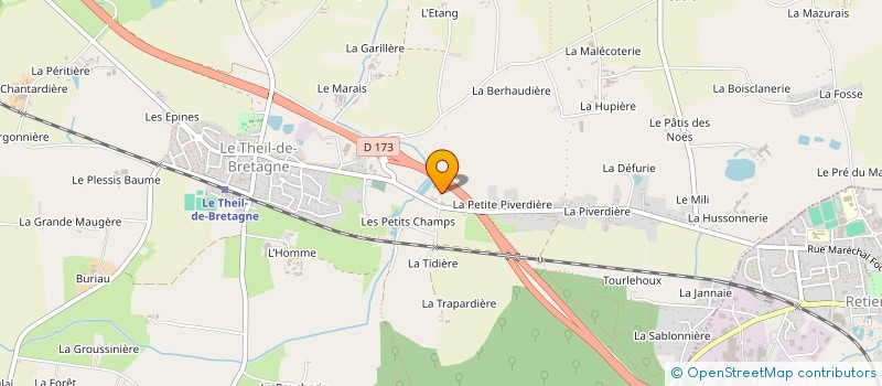 localisation de l'entreprise AVENIR ARTISAN à LE THEIL-DE-BRETAGNE