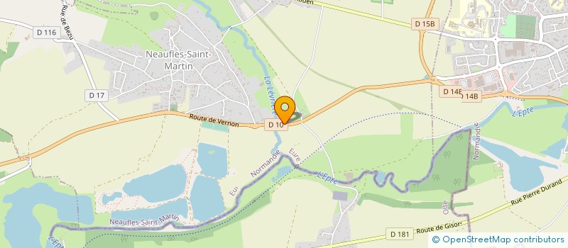 localisation de l'entreprise AVENIR ASSAINISSEMENT  NEAUFLES-SAINT-MARTIN