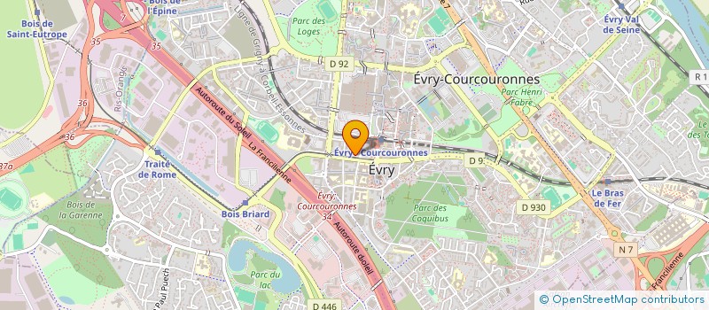 localisation de l'entreprise AVENIR ASSURANCES  EVRY-COURCOURONNES