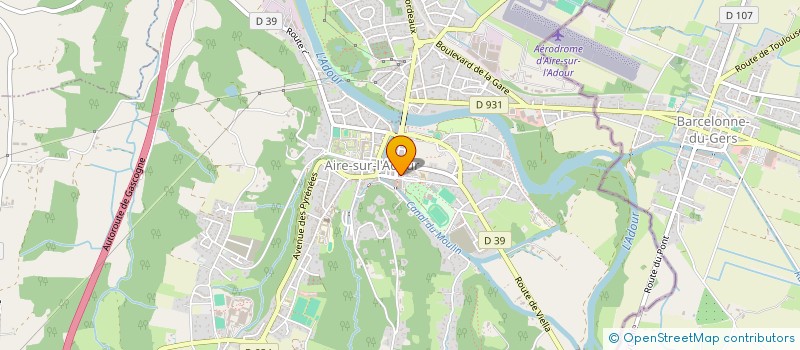 localisation de l'entreprise AVENIR ATURIN à AIRE-SUR-L'ADOUR