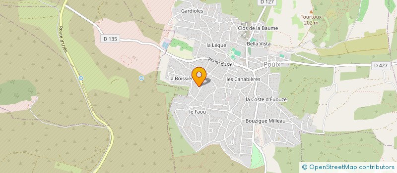 localisation de l'entreprise AVENIR AUTO RENZO  POULX