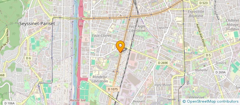 localisation de l'entreprise AVENIR AUTOS à GRENOBLE