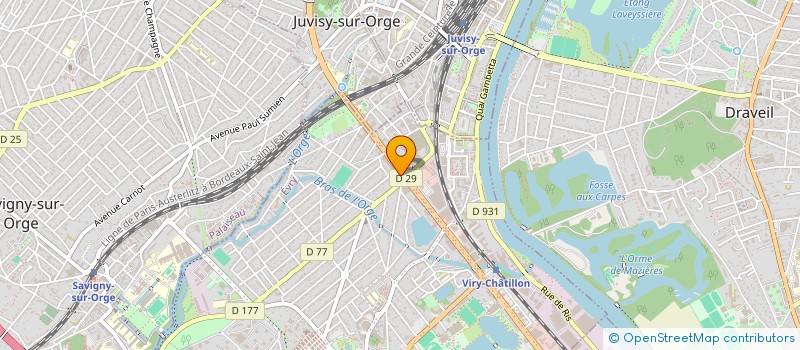 localisation de l'entreprise AVENIR AUTOS SYNERGIES à VIRY-CHATILLON