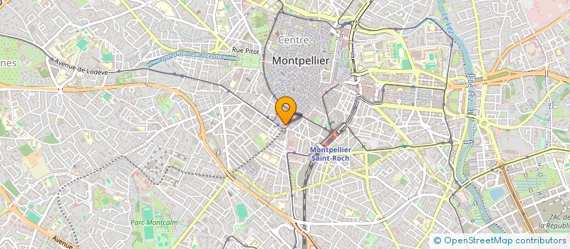 localisation de l'entreprise AVENIR B T P à MONTPELLIER