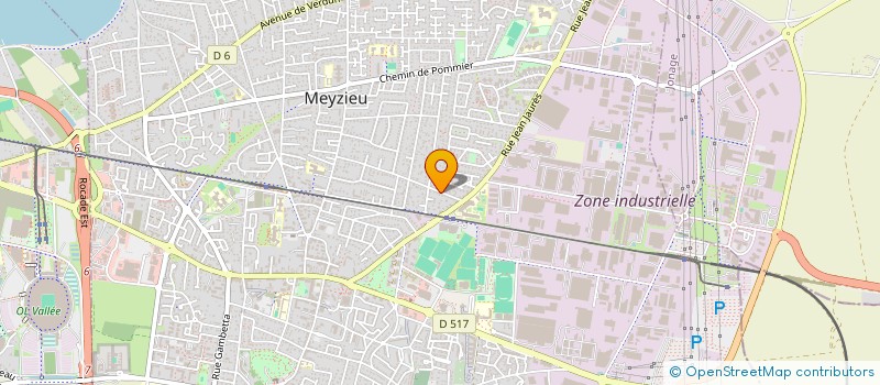 localisation de l'entreprise AVENIR BARDAGE à MEYZIEU