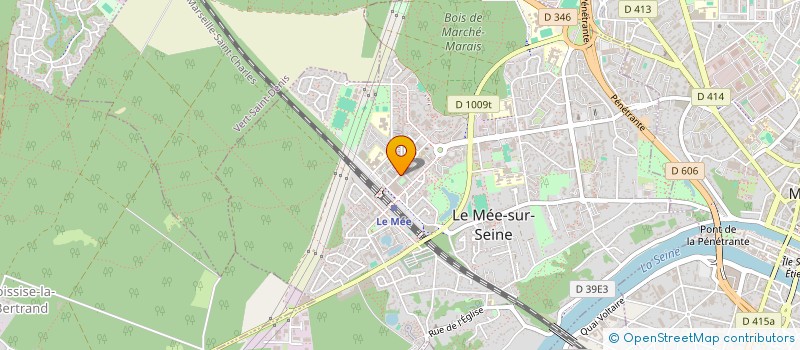 localisation de l'entreprise AVENIR BAT EST à LE MEE-SUR-SEINE