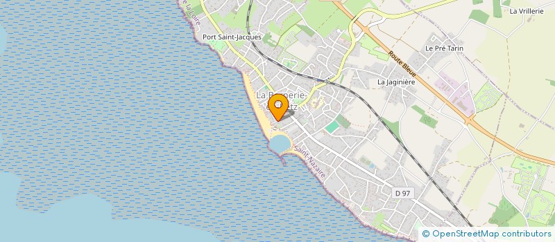 localisation de l'entreprise AVENIR BERNERIE CINEMA  LA BERNERIE-EN-RETZ