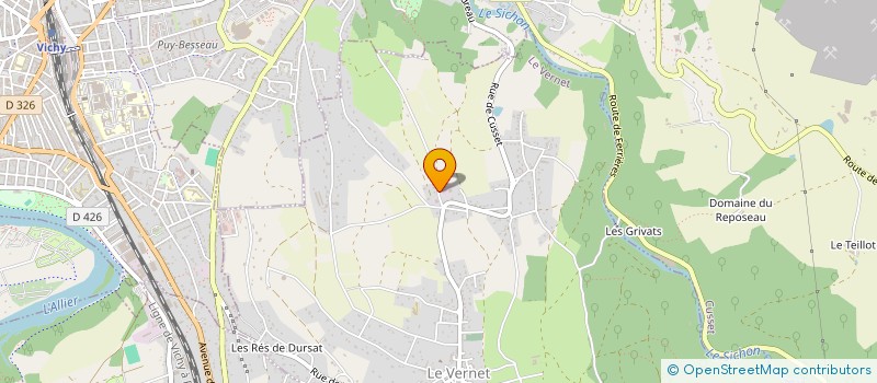 localisation de l'entreprise AVENIR BOIS à LE VERNET