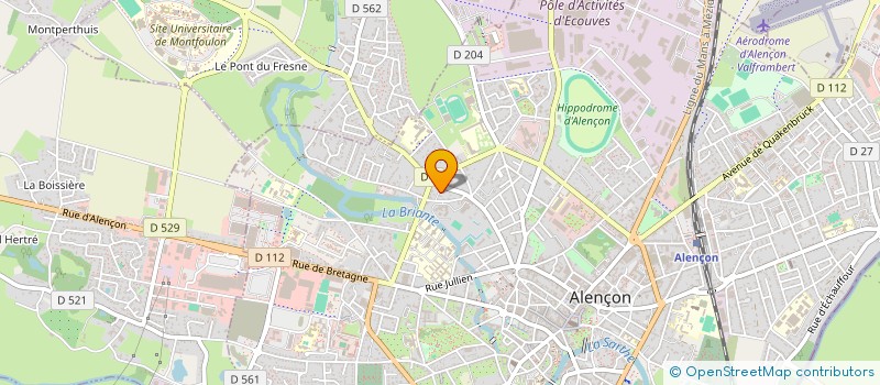 localisation de l'entreprise AVENIR BOIS CONSEIL à ALENCON