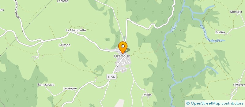 localisation de l'entreprise AVENIR BOIS MASSIF CENTRAL  SAINT-CHELY-D'APCHER