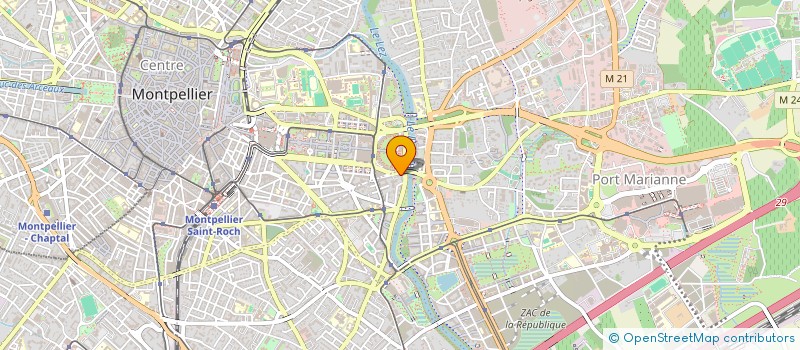 localisation de l'entreprise AVENIR BOYER IMMOBILIER à MONTPELLIER