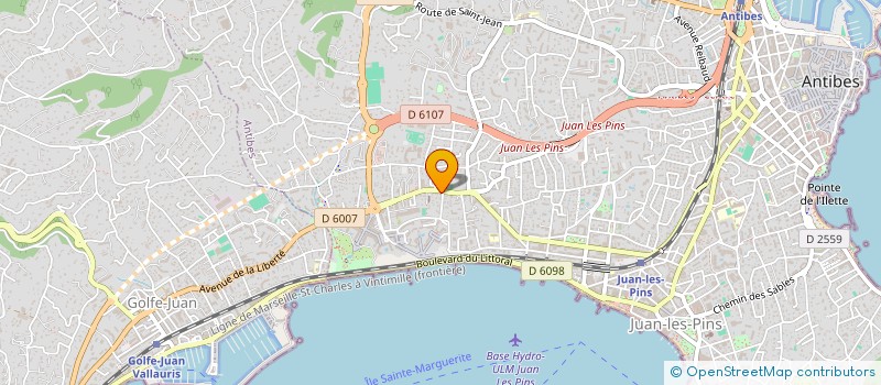 localisation de l'entreprise AVENIR BRICOLAGE à ANTIBES