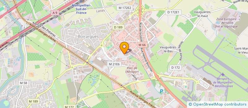 localisation de l'entreprise AVENIR BUREAU SERVICE à LATTES