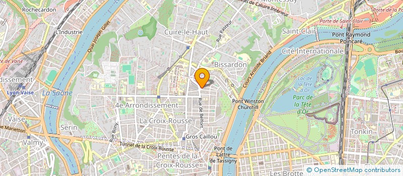 localisation de l'entreprise AVENIR CANUTS  LYON