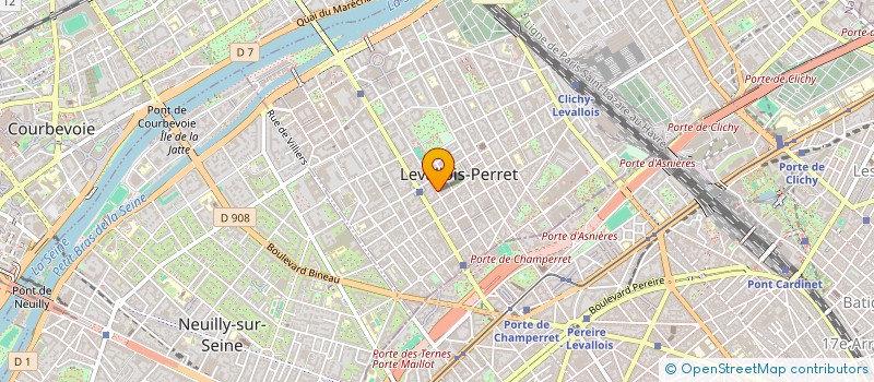 localisation de l'entreprise AVENIR CARNOT NETS à LEVALLOIS-PERRET