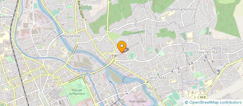 localisation de l'entreprise AVENIR CHAUFFAGE PLOMBERIE  MALZEVILLE