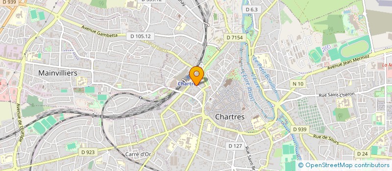 localisation de l'entreprise AVENIR CHR SERVICES à CHARTRES