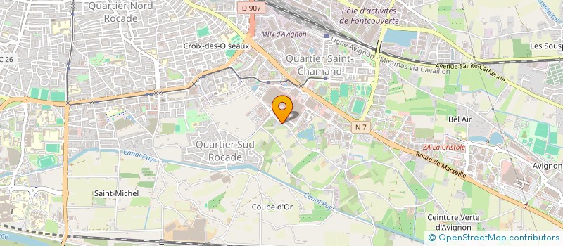 localisation de l'entreprise AVENIR CLUB AVIGNONNAIS à AVIGNON