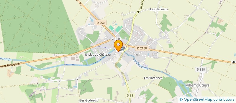 localisation de l'entreprise AVENIR CLUB LADONNAIS BOULISTES  LADON