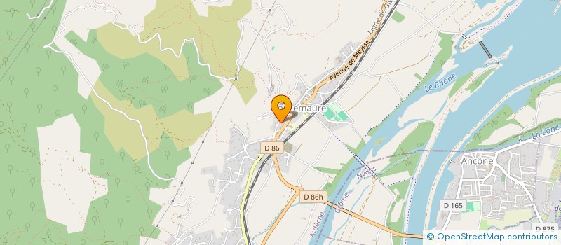 localisation de l'entreprise AVENIR COLIS à ROCHEMAURE