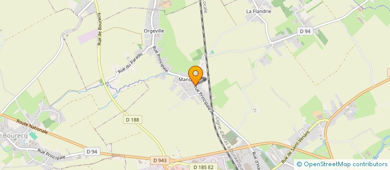 localisation de l'entreprise AVENIR COMMERCE  BOURECQ