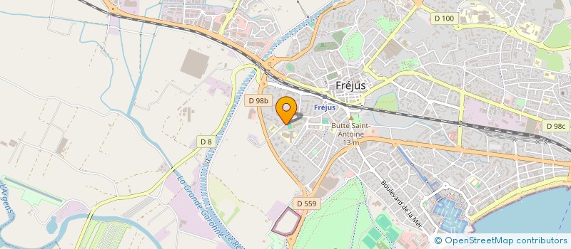 localisation de l'entreprise AVENIR COMMUNICATION à FREJUS