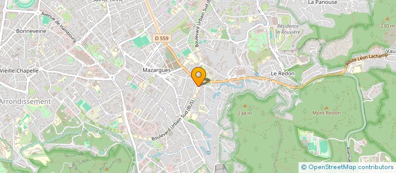 localisation de l'entreprise AVENIR CONCEPT à MARSEILLE