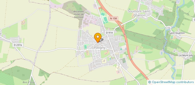 localisation de l'entreprise AVENIR CONCEPT ELECTRIQUE ASSOCIES  POTIGNY