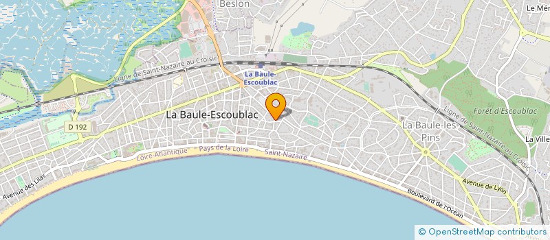 localisation de l'entreprise AVENIR CONSEIL à LA BAULE-ESCOUBLAC