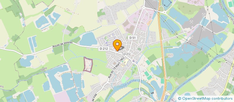 localisation de l'entreprise AVENIR CONSEILS ET SELECTIONS à SPAY