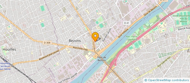localisation de l'entreprise AVENIR CONSEILS FORMATIONS à BEZONS