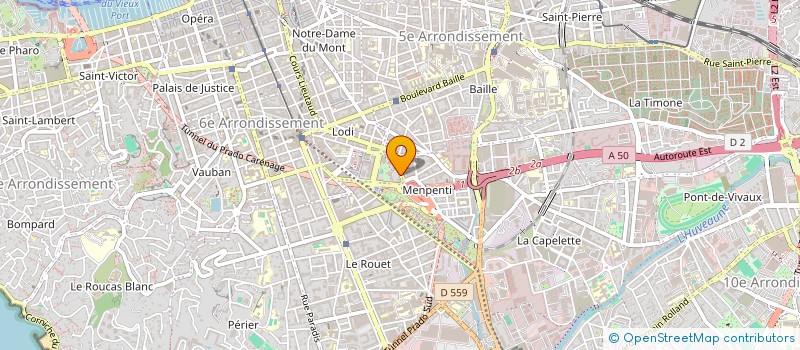 localisation de l'entreprise AVENIR CONSTRUCTION à MARSEILLE