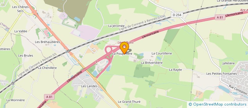 localisation de l'entreprise AVENIR CONSTRUCTION BOIS à CHANGE