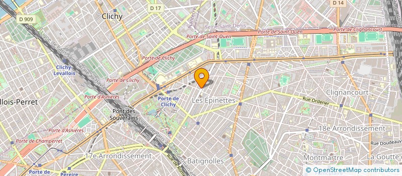 localisation de l'entreprise AVENIR CONSTRUCTIONS  PARIS