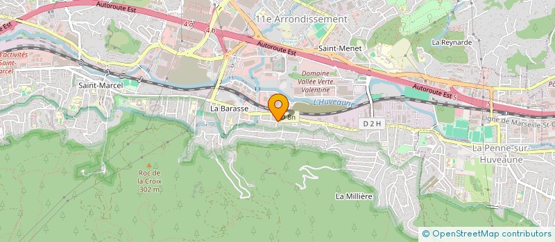 localisation de l'entreprise AVENIR CONSTRUCTIONS à MARSEILLE 11EME