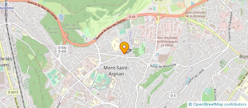localisation de l'entreprise AVENIR CONSULTING à MONT-SAINT-AIGNAN