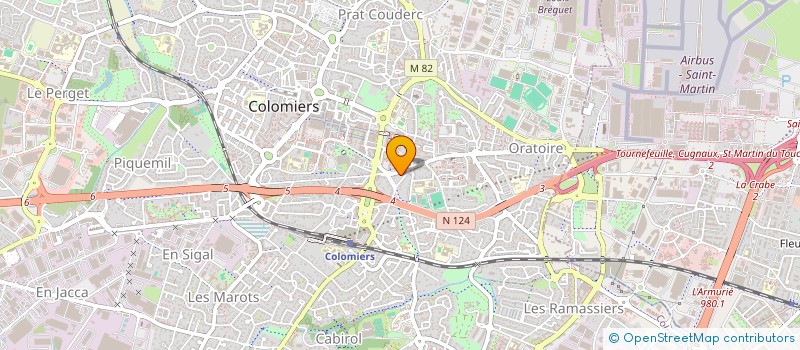 localisation de l'entreprise AVENIR COURTAGE CREDIT IMMOBILIER COLOMIERS à COLOMIERS