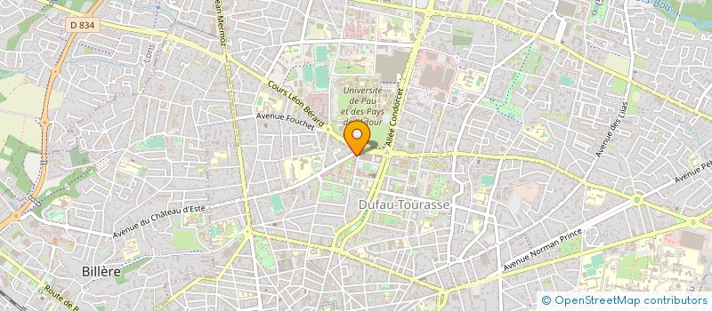 localisation de l'entreprise AVENIR CYCLISTE PALOIS à PAU