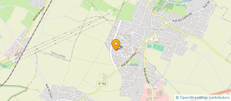 localisation de l'entreprise AVENIR CYCLO CHAURAISIEN  CHAURAY