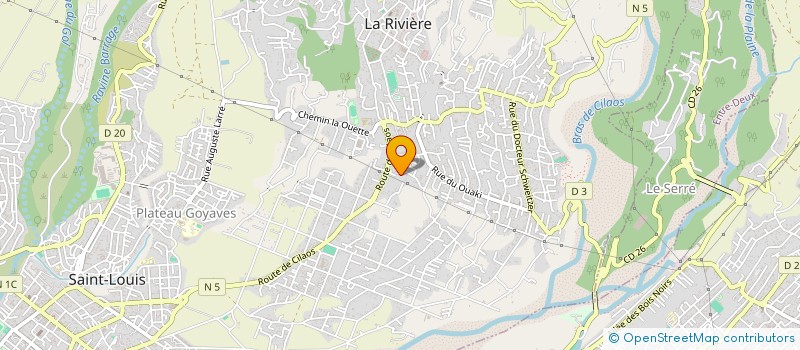 localisation de l'entreprise AVENIR D à SAINT-LOUIS