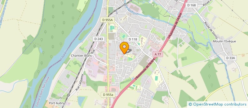 localisation de l'entreprise AVENIR DANS LA SOLIDARITE à COSNE-COURS-SUR-LOIRE