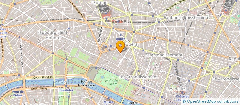 localisation de l'entreprise AVENIR DANTON DEFENSE  PARIS