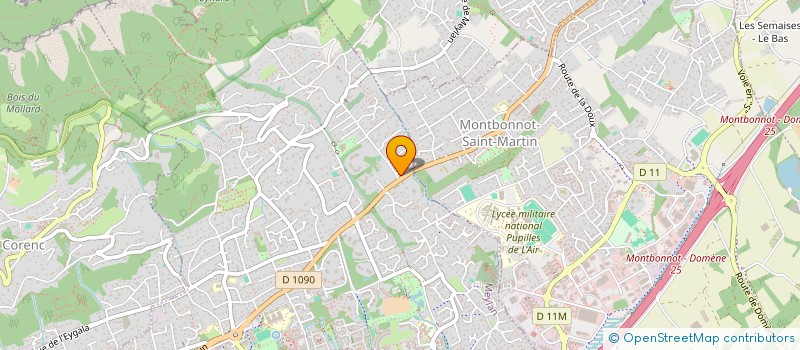 localisation de l'entreprise AVENIR DAUPHI WATT à MEYLAN