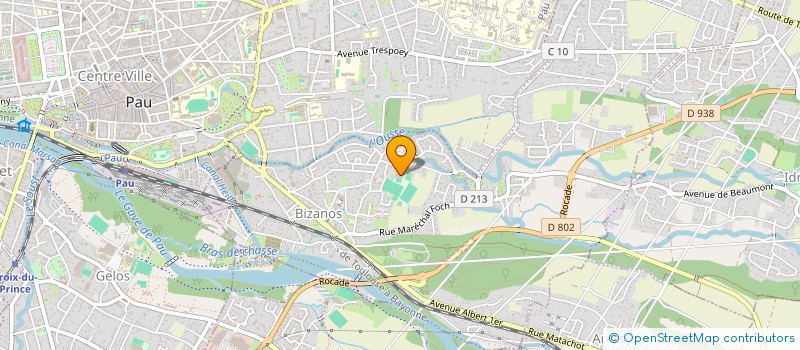 localisation de l'entreprise AVENIR DE BIZANOS à BIZANOS