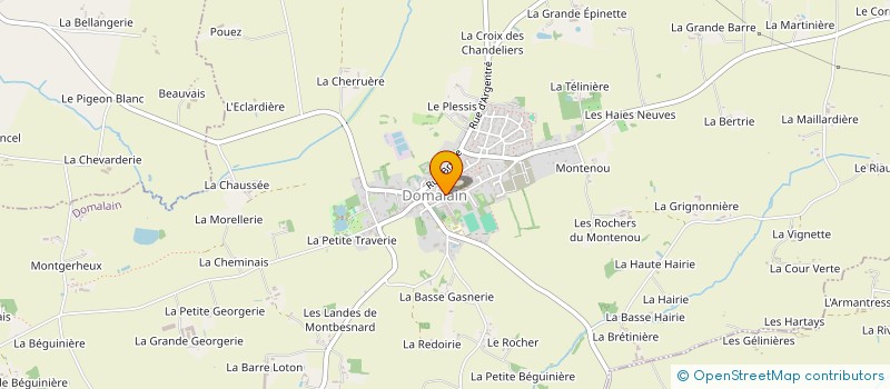 localisation de l'entreprise AVENIR DE DOMALAIN  DOMALAIN